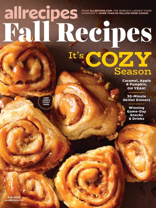 Title details for allrecipes Fall Recipes by People Inc. - Available